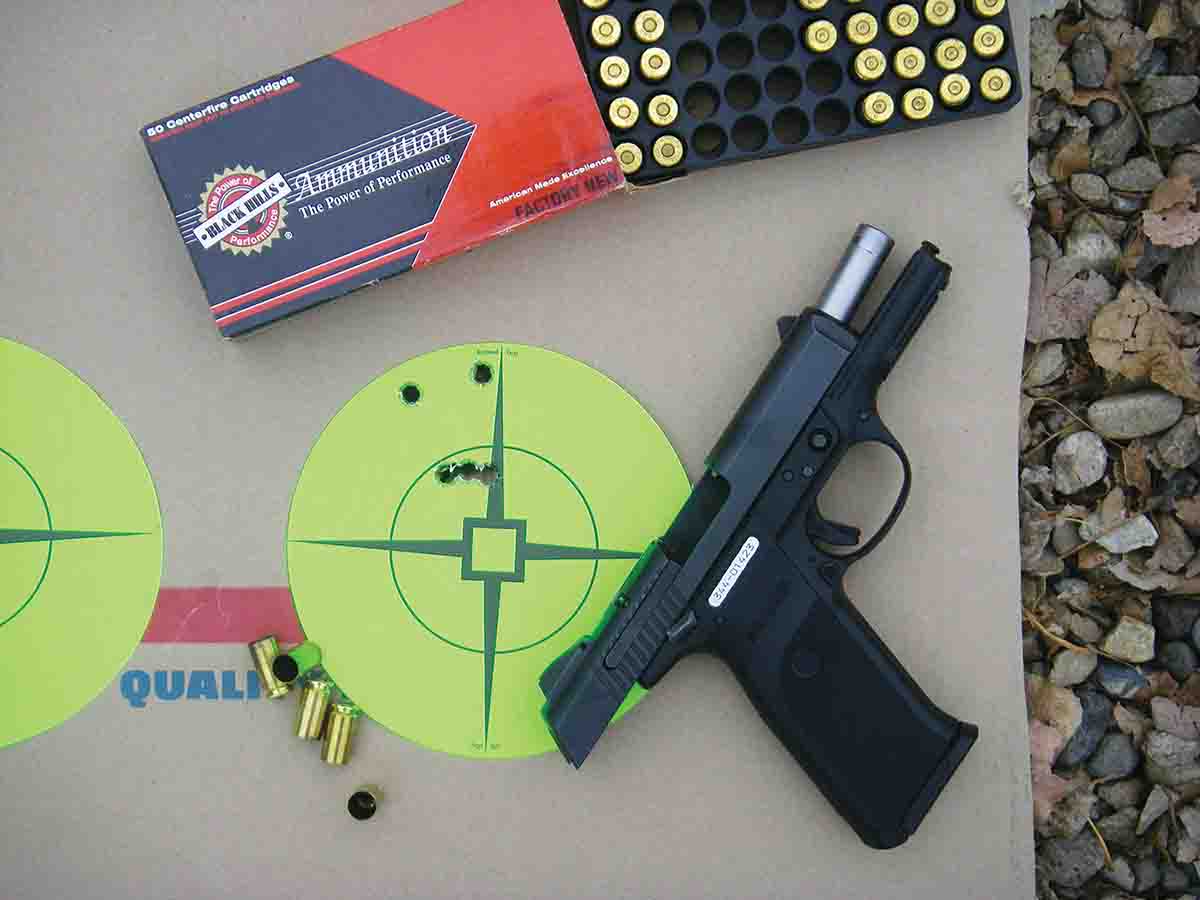 The test sample shot well with a variety of factory ammunition and handloads.